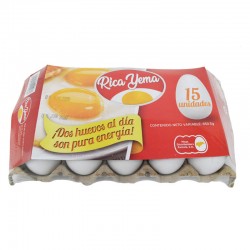 Huevos 15 und Rica Yema