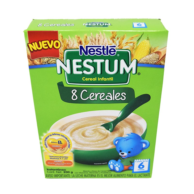 Cereal Nestum 8 Cereales Nestlé 200 Gr. – Super Carnes - Ahora con Delivery
