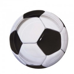 8 platos - 3D Soccer 9"