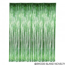 36"x96" Green Foil Fringe...