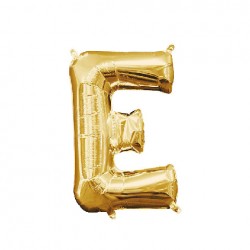 Globo No.14 Gold Letra ''E''
