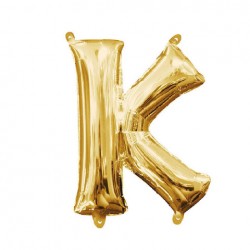 Globo No.28 Gold Letter "K"