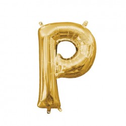 Globo No.28 Gold Letter "P"