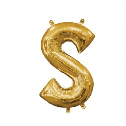 Globo No.28 Gold Letter "S"