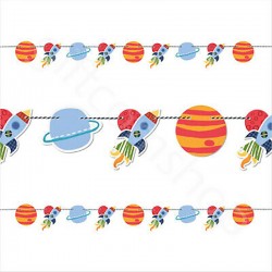 Outer Space Cut Banner 5ft...