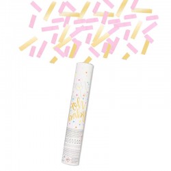Oh Baby Pink/Gold Confetti...