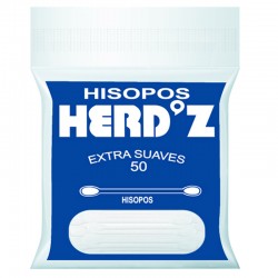 Hisopos Herd'z 50 Unds Bolsa