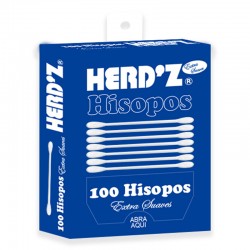 Hisopos Herd'z 100 Unds Caja